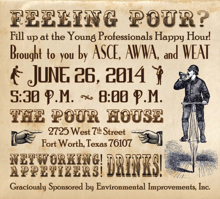 Networking!!  Joint SAME, ASCE, AWWA, and WEAT Networking Event 6/26